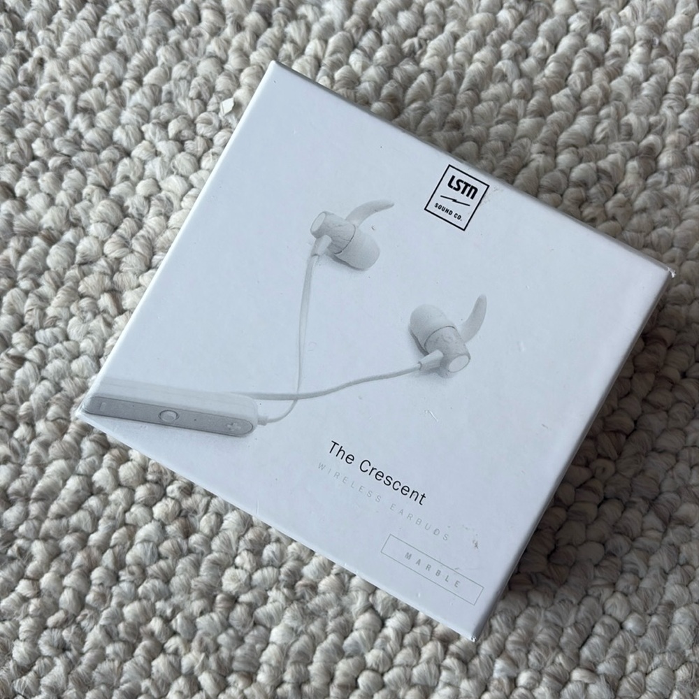 LSTN Sound bluetooth earbuds - marble